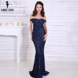 Missord 2020 Summer Sexy Bra Party Dress Sequin Maxi Dress Off the Shoulder Bodycon Elegant Wedding Women Dresses FT4912